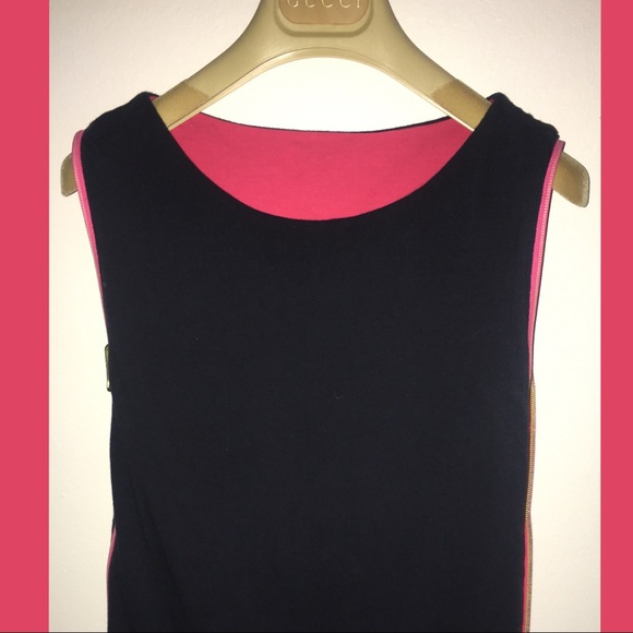 Reservable Color-block Minimal Sleeveless T-Shirt - Picture 8 of 9
